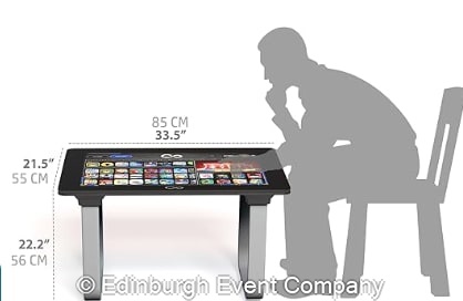INFINITY GAME TABLE 32 inch - Bouncy Castle Hire in Edinburgh ...